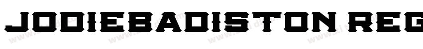 JodieBadiston Regula字体转换